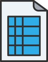 Excel Hand-Drawn Sketch Symbol vector