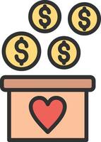 Crowdfunding Abstract UI Visual vector