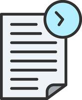 Pending Vibrant Visual Object vector