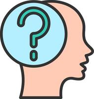 Questions Isometric Web Illustration vector