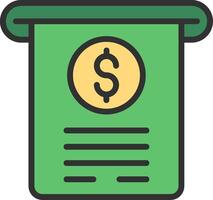 Payroll Smooth UI Symbol vector