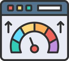 Web Speed UI Badge vector