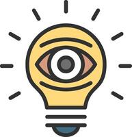 Visionary Sharp Line Mark vector