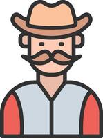 Cowboy Sharp Edge Visual vector