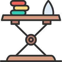 Iron Table Responsive App Shape vector