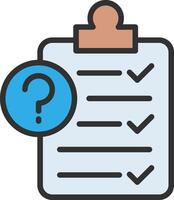 Exam Muted Color Design vector