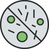 Antibacterial Mobile App Illustration vector