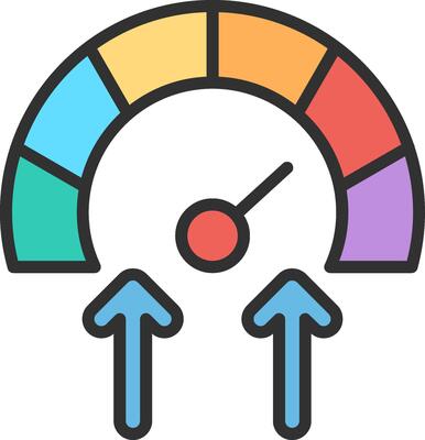 Meter Flat Design Piece
