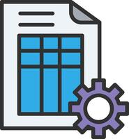 Management Vibrant Visual Object vector