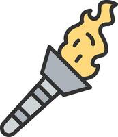 Torch Clean UI Concept vector