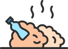 Garbage Interactive UI Design vector