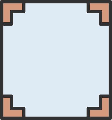 Frame Sharp Edge Visual