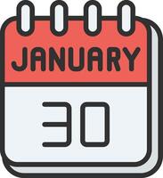 30 January UX Focused Shape vector