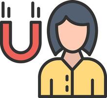 Magnet Custom Line Element vector