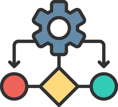 Logical Smooth App Visual vector