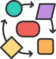 Transform Pastel Sketch Mark vector