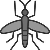 Mosquito Thin Line Element vector