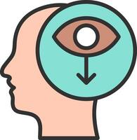 Self awareness Compact Web Symbol vector