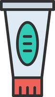 Toothpaste App-Based UI Graphic vector