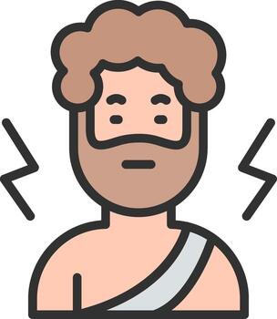 Zeus Sharp Line Mark vector