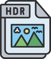 HDR Futuristic UI Mark vector
