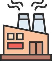 Factory Pixel Style Badge vector