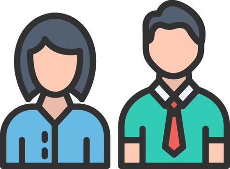 Team Minimal UI Element vector