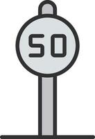 Speed Limit Tech Styled Form vector