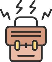 Overwork Elegant Shape Symbol vector