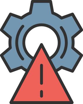 Risk User Interface Mark vector