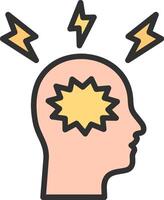 Nervous Breakdown UX Focused Shape vector