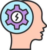 Mindset Digital Tech Element vector
