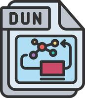 DUN Abstract UI Visual vector