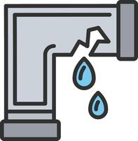 Leaking Color Block Badge vector