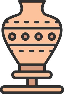 Pottery Outlined Frame Object