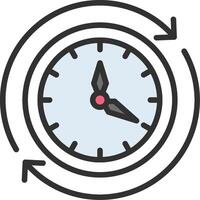 Overtime Minimal Design Badge vector