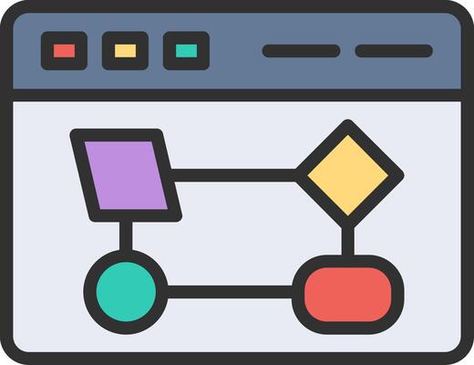 Browser Vibrant Visual Object