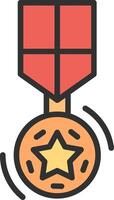 Honor Color Stroke Symbol vector
