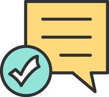 Message Pixel Style Badge vector