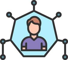 Outsourcing Wireframe App Design vector