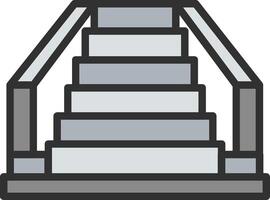 Staircase Clean UI Concept vector