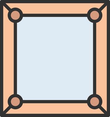 Frame Dark Mode Symbol