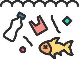 Ocean Monotone Sketch Design vector