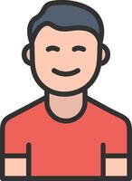 Man Interactive UI Design vector