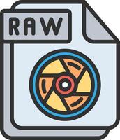 RAW Pixel Style Badge vector