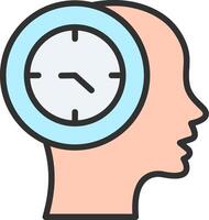 Time Creative Sketch Element vector