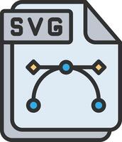 SVG Cool Tone Form vector