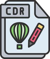 CDR Muted Color Design vector