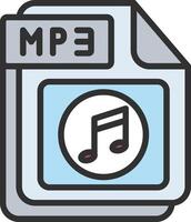MP3 3D Interface Shape vector