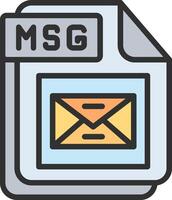 MSG 3D Interface Shape vector